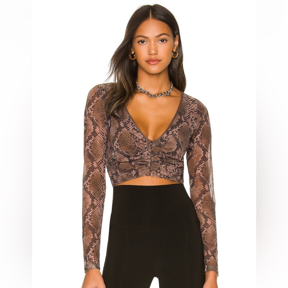 NWT: h:ours - Minju Long Sleeve Top, Medium